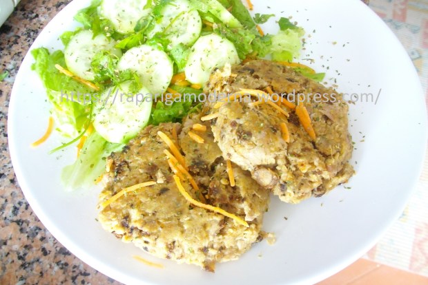 Hamburguer de Atum e Aveia