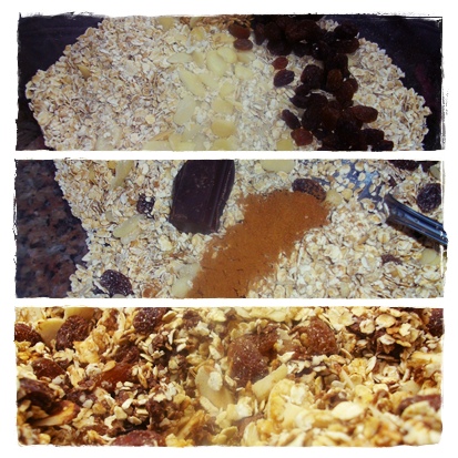 Aveia torrada c choc