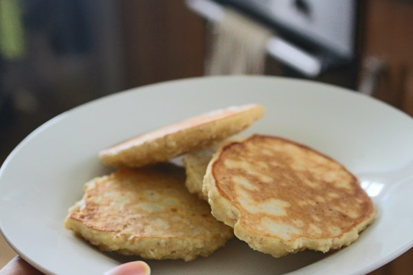 Panquecas farinha de milho